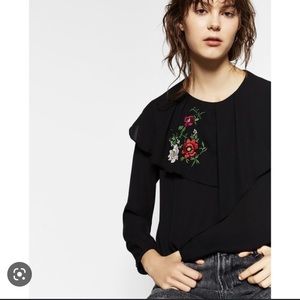 Zara Ruffle Blouse